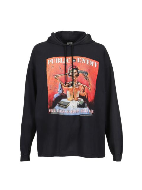 EARTHLING VIP PUBLIC ENEMY VINTAGE TEE / GRY