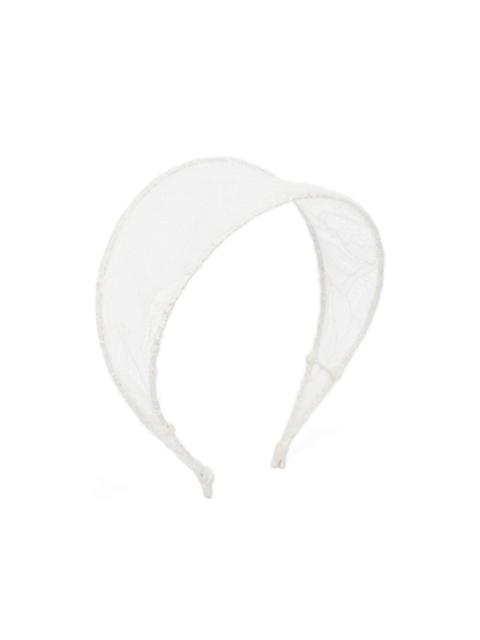 Jennifer Behr floral-lace headband