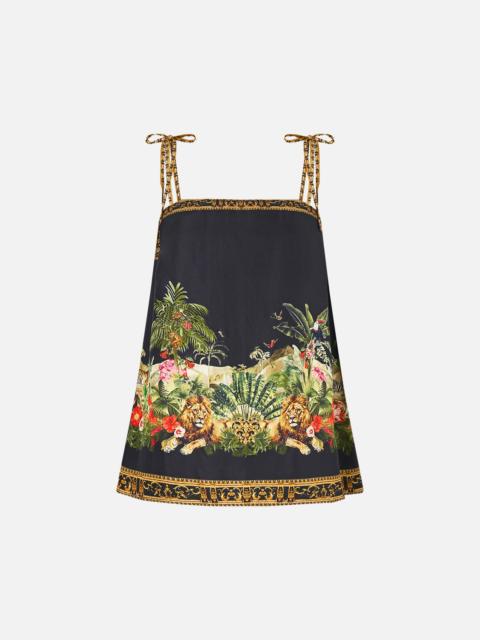 CAMILLA STRAIGHT SCARF TOP PALACE ZOOLOGY