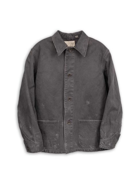 FULLCOUNT Full Count Tent Cloth Chore Jacket VE (Vintage Effect) Black