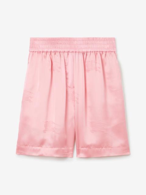 Burberry EKD Silk Jacquard Shorts