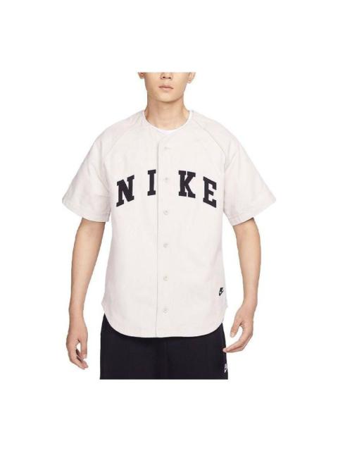 Nike Nike Apricot Button Baseball shirt 'White' FQ7001-104