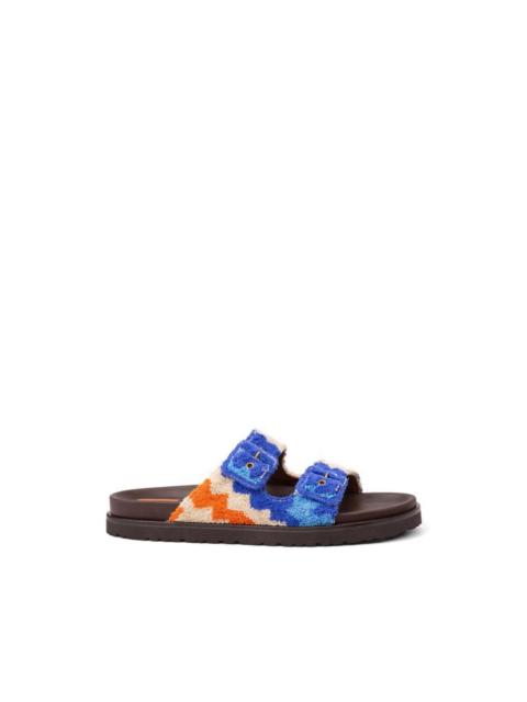 Missoni zigzag pattern buckle-fastening sandals