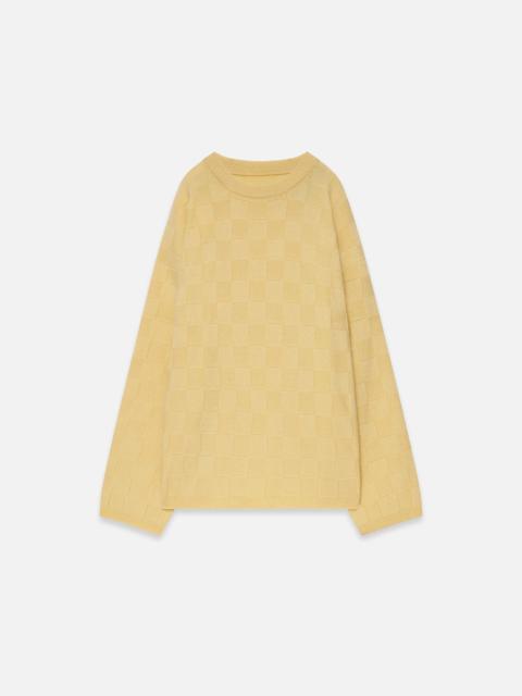 The Elder Statesman CULVER CHECK SWEATER