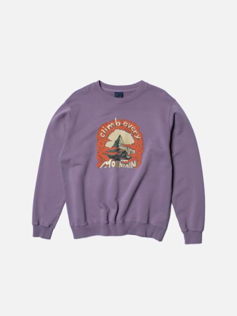 Nudie Jeans Lasse Sweater Every Mountain Lilac