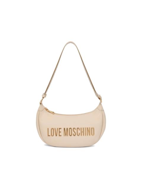 Moschino logo strap shoulder bag