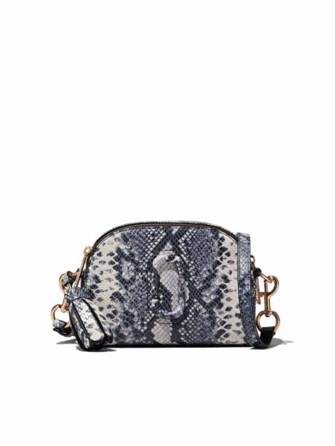 The Snake Embossed Shutter crossbody bag