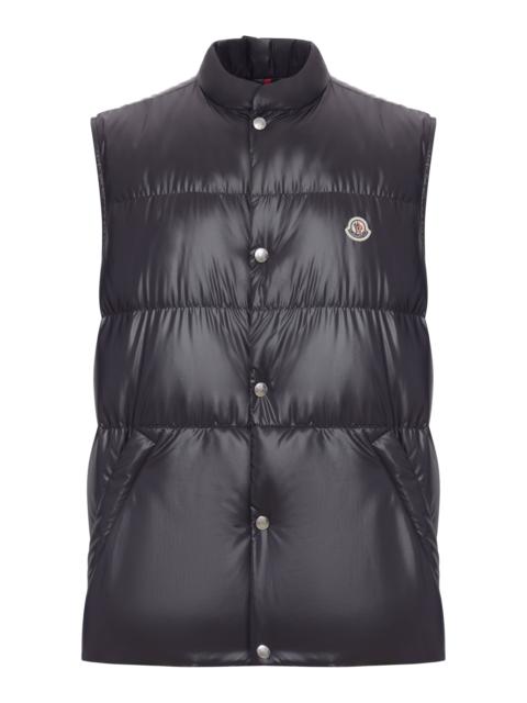 Moncler RESTIGO QUILTED VEST WITH LOGO PATCH