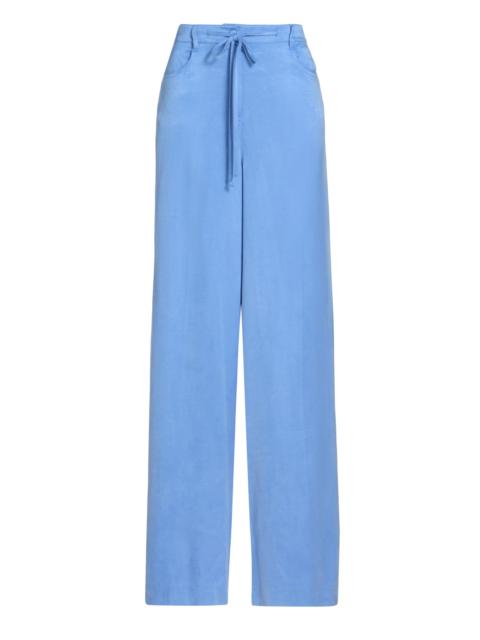 KOBI HALPERIN Women's Mason Drawstring Wide-Leg Pants - Blue Jay