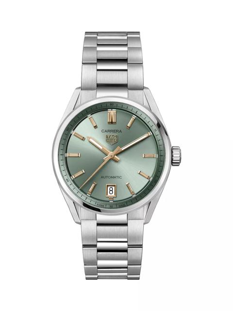 Carrera Date Stainless Steel Watch, 36mm