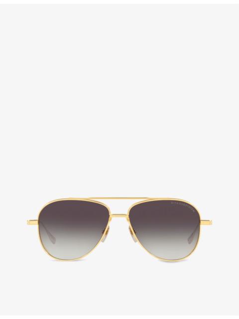 DITA D4000398 Subsystem titanium aviator sunglasses