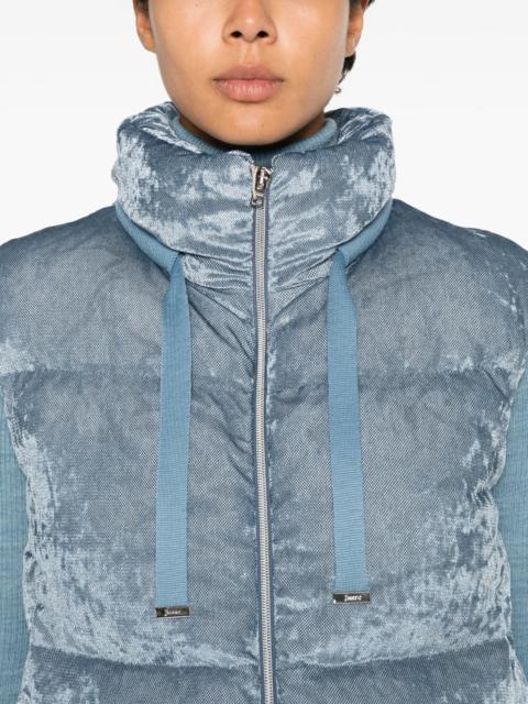 Herno Herno Quilted Velvet Zip-up Gilet