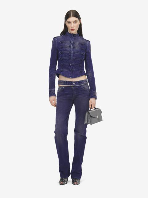 Alexander McQueen Uniform Denim Jacket