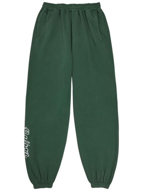 malbon Malbon Clubhouse Logo Cotton Sweatpants