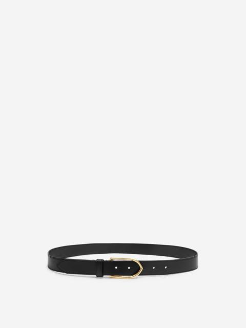 JACQUEMUS BAMBINO LEATHER BELT