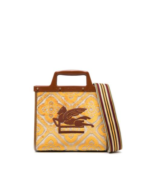 Etro Canvas Tote Bag With Print at FORZIERI