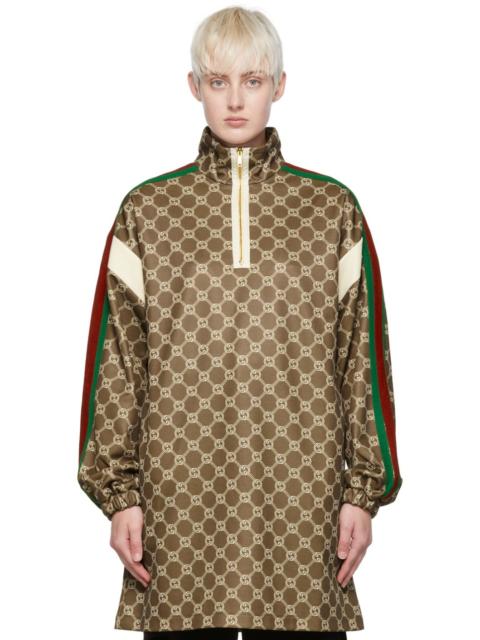 GUCCI Interlocking G high-neck minidress