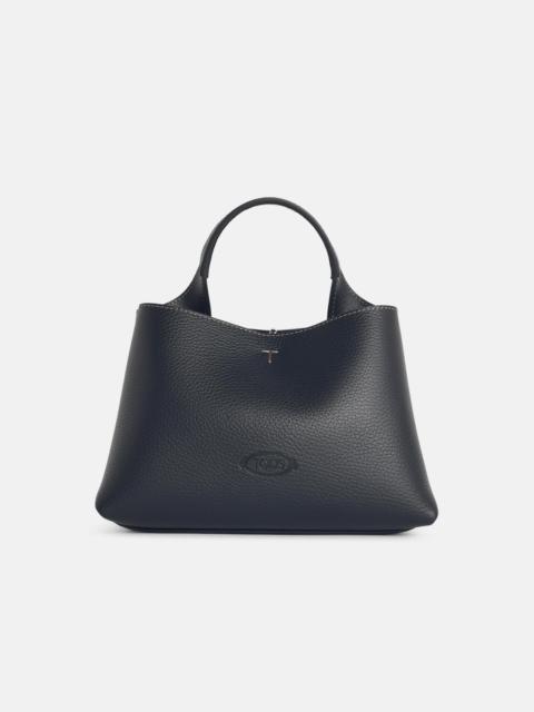 MICRO BAG IN BLACK LEATHER