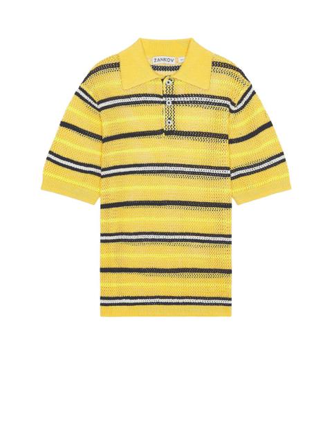 ZANKOV Fassbinder Stripes Polo