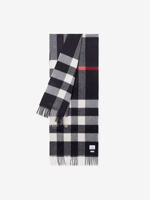 Burberry Check Cashmere Scarf
