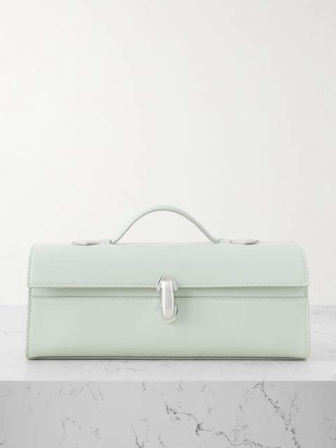 SAVETTE Slim Symmetry Leather Tote