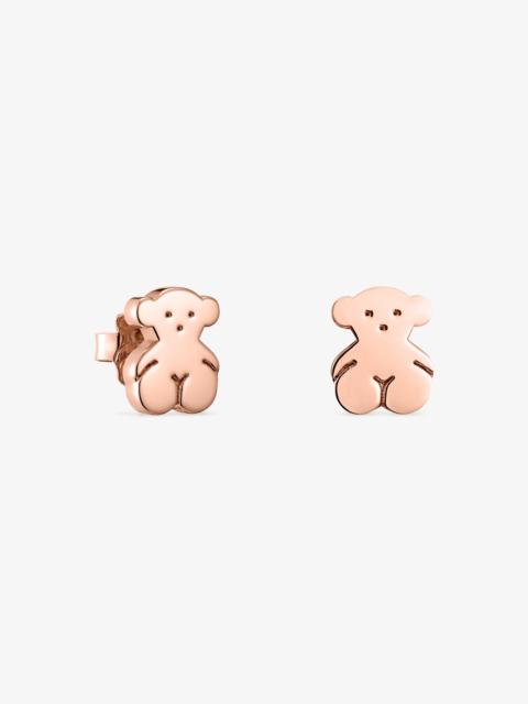 TOUS Rose 18K gold vermeil Sweet Dolls bear Earrings