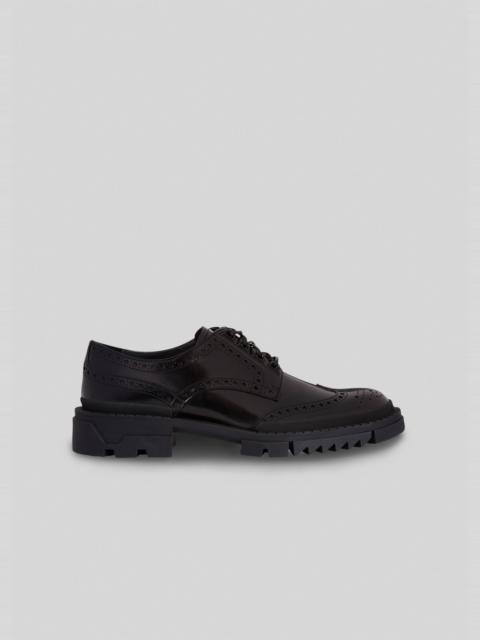 VERSACE Lace-Up Leather Brogues