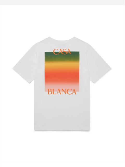 CASABLANCA Gradient Casa Logo T-Shirt