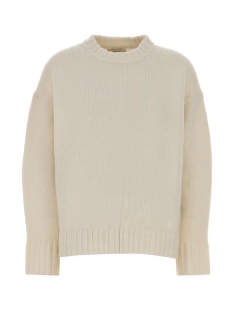 Ivory cashmere Tino oversize sweater