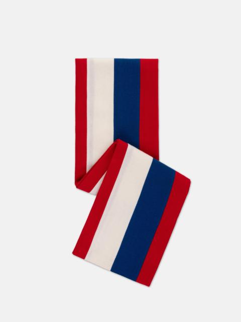 J. PRESS MADE-IN-ENGLAND PAULI MURRAY COLLEGE WOOL SCHOOLBOY MUFFLER