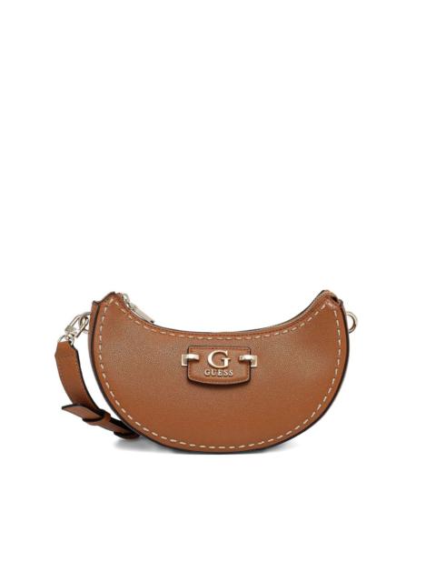 GUESS USA Nastra half-moon shoulder bag