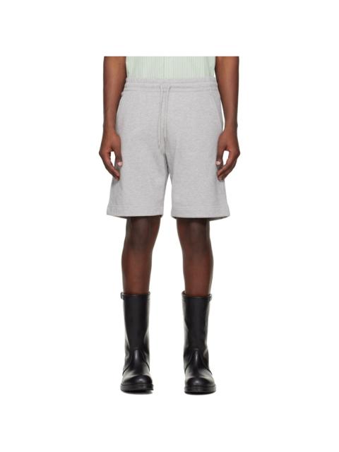 Dries Van Noten Gray Drawstring Shorts
