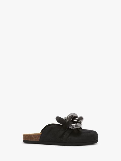 JW Anderson CHAIN LOAFER LEATHER MULES