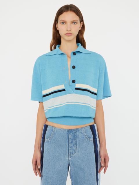 CHRISTOPHER ESBER Straccio Knitted Clean Polo