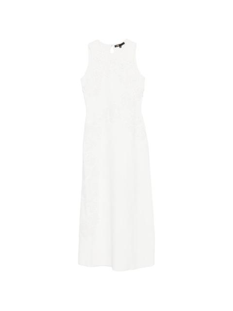 maje sleeveless midi dress