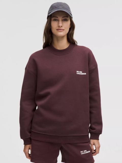 lululemon Heavyweight Fleece Oversized Pullover