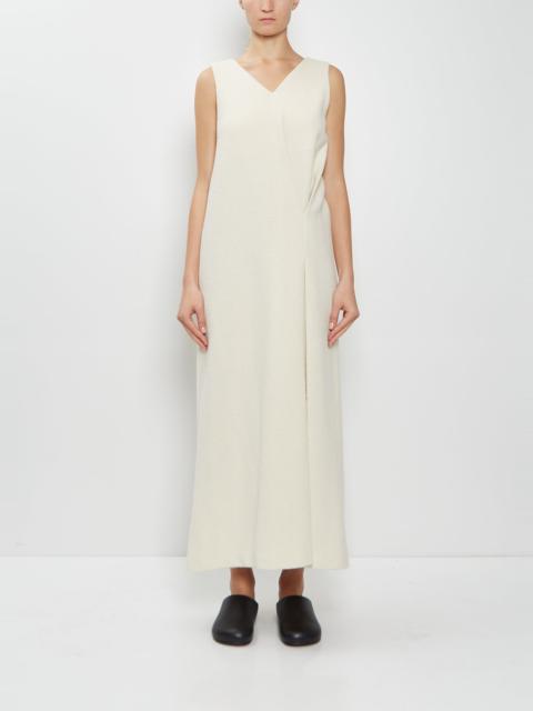 AURALEE Homespun Tweed Drape Dress