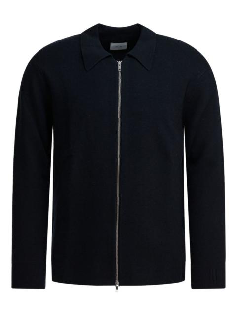 NN07 zip-fastening cardigan