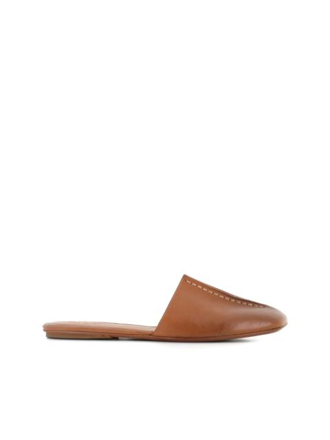 Marsèll topstitch mules