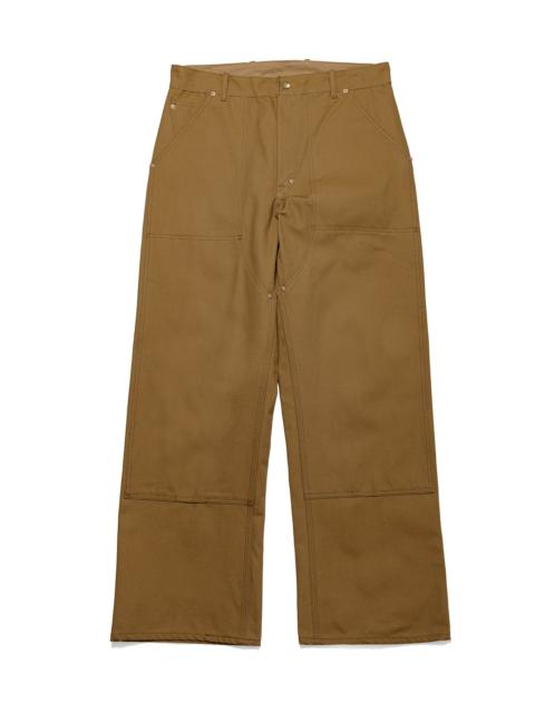 The Real McCoys MP25102 Double-Knee Work Trousers Brown