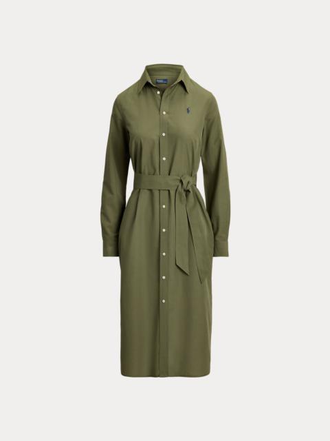 Polo Ralph Lauren Cotton-Linen Belted Shirtdress