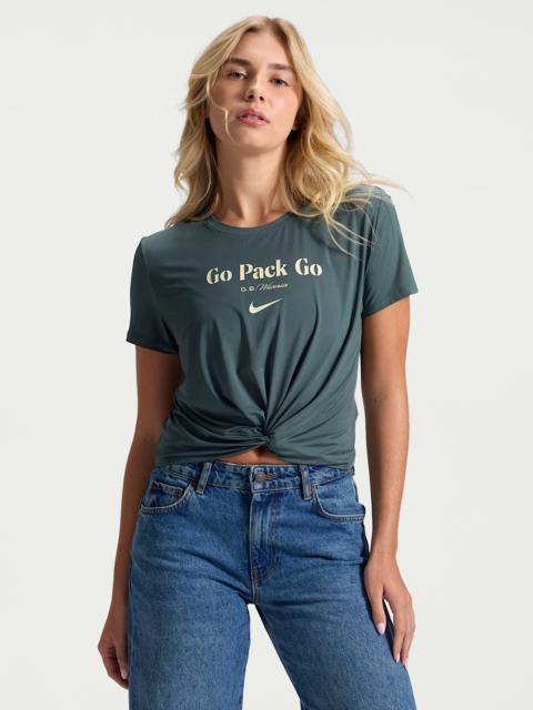 Nike Green Bay Packers Rivalries Collection One Classic Twist Women's Nike Dri-FIT NFL T-Shirt