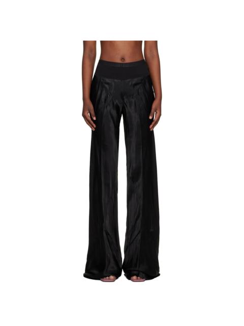 Rick Owens Black Temple Bias Trousers