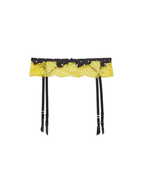 Fleur du Mal Juliet Lace Garter Belt