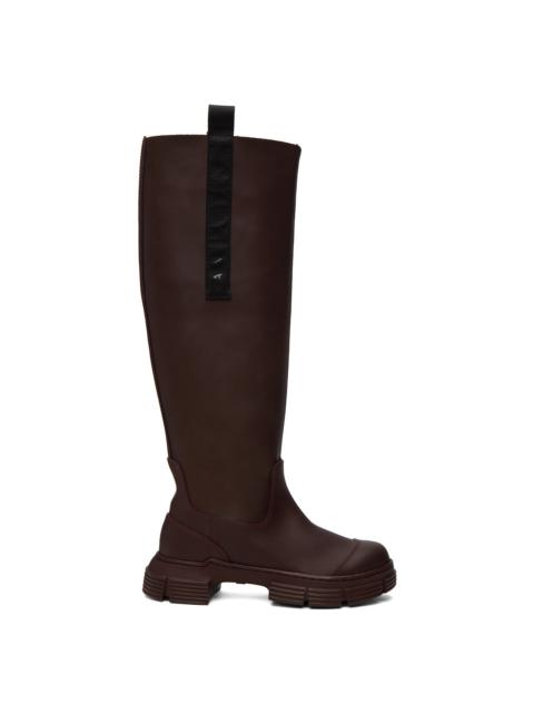 GANNI everyday tubular boots | REVERSIBLE