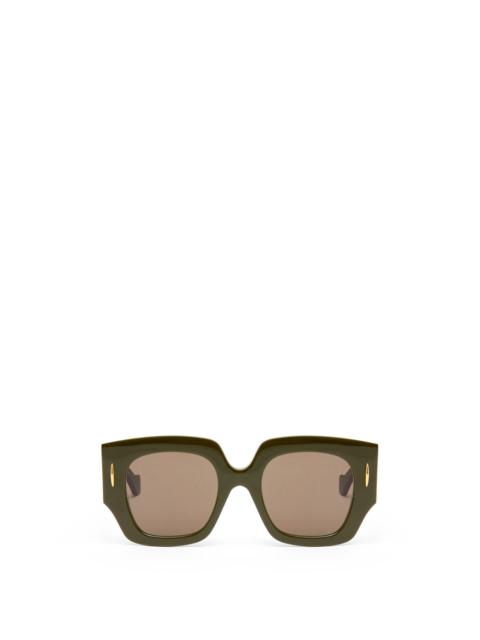 Loewe Square Screen sunglasses in acetate