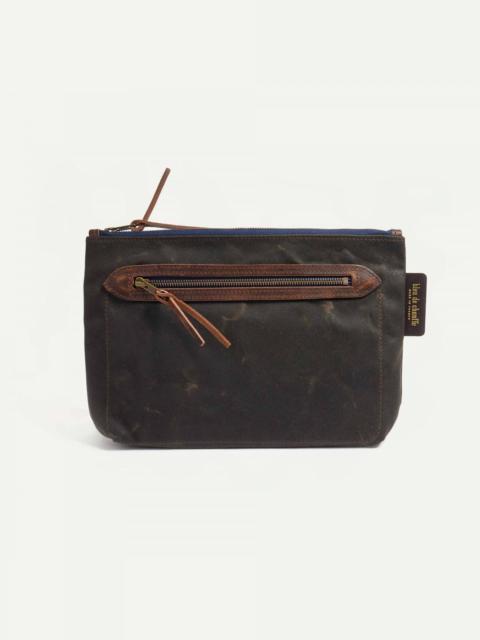 Bleu de Chauffe ZÈBRE VANITY CASE - KHAKI WAX