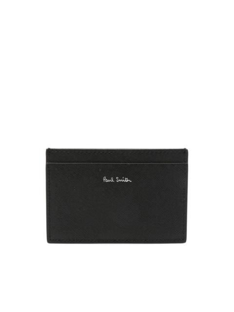Mini Blur leather card holder