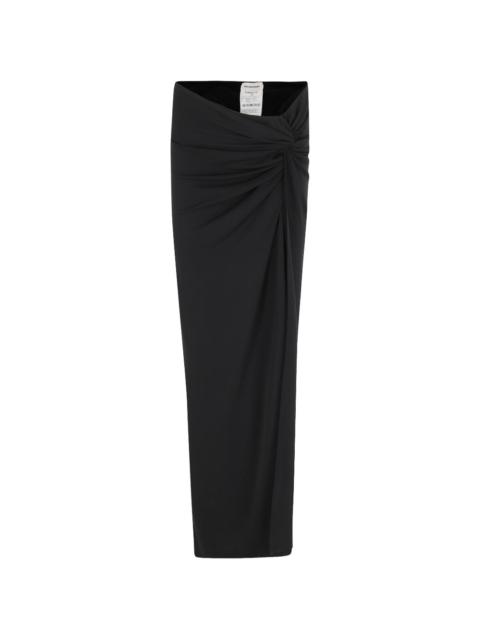 THE ANDAMANE Zohra twist-detail maxi skirt