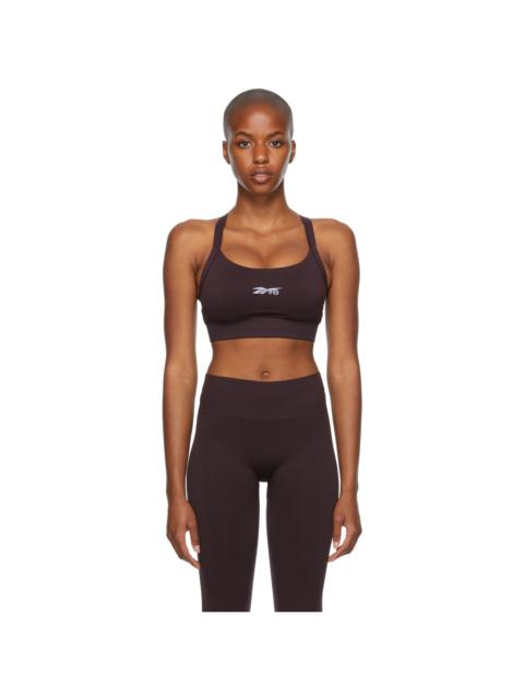 Reebok Purple Seamless Sports Bra